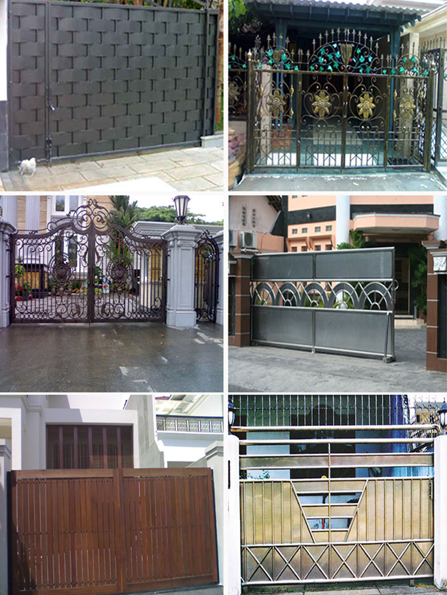 Pagar Besi, Railing, Railing Tangga, Kanopi